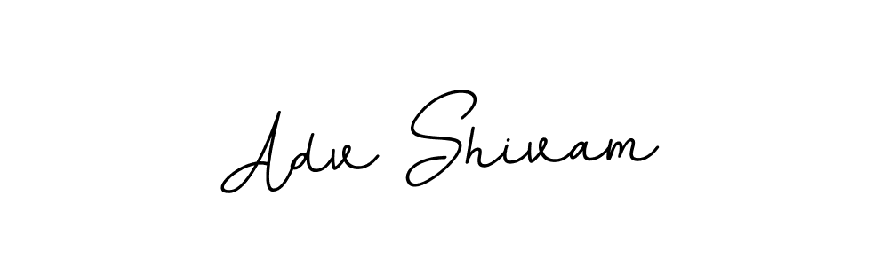 if you are searching for the best signature style for your name Adv Shivam. so please give up your signature search. here we have designed multiple signature styles  using BallpointsItalic-DORy9. Adv Shivam signature style 11 images and pictures png