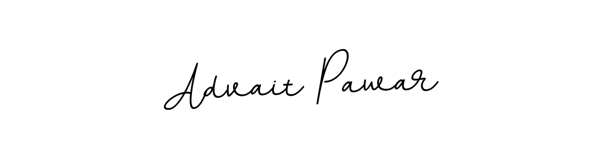 Advait Pawar stylish signature style. Best Handwritten Sign (BallpointsItalic-DORy9) for my name. Handwritten Signature Collection Ideas for my name Advait Pawar. Advait Pawar signature style 11 images and pictures png