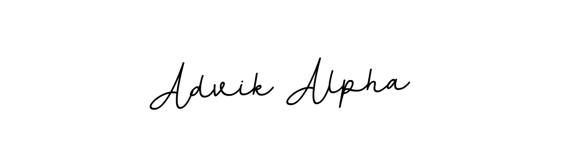 Also we have Advik Alpha name is the best signature style. Create professional handwritten signature collection using BallpointsItalic-DORy9 autograph style. Advik Alpha signature style 11 images and pictures png