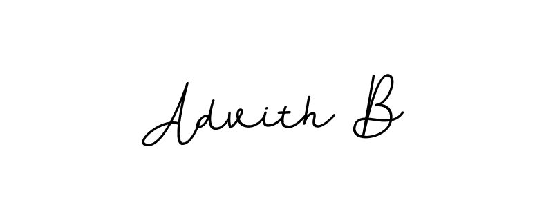 Design your own signature with our free online signature maker. With this signature software, you can create a handwritten (BallpointsItalic-DORy9) signature for name Advith B. Advith B signature style 11 images and pictures png