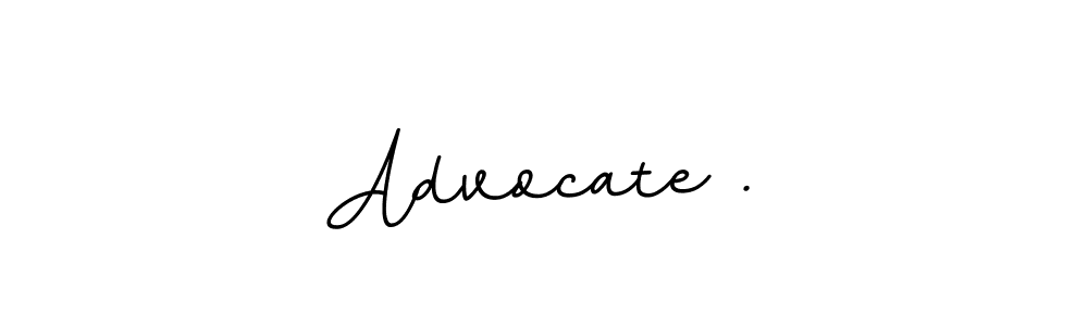 How to Draw Advocate . signature style? BallpointsItalic-DORy9 is a latest design signature styles for name Advocate .. Advocate . signature style 11 images and pictures png