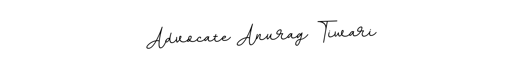 Design your own signature with our free online signature maker. With this signature software, you can create a handwritten (BallpointsItalic-DORy9) signature for name Advocate Anurag Tiwari. Advocate Anurag Tiwari signature style 11 images and pictures png