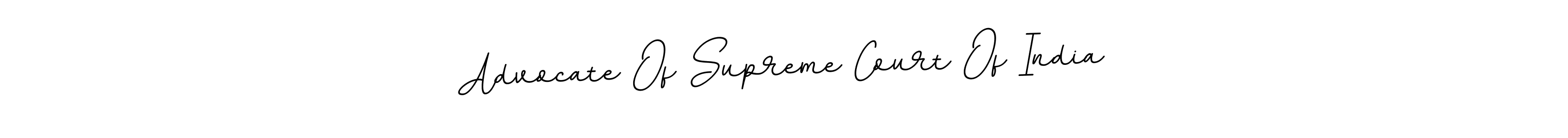 Create a beautiful signature design for name Advocate Of Supreme Court Of India. With this signature (BallpointsItalic-DORy9) fonts, you can make a handwritten signature for free. Advocate Of Supreme Court Of India signature style 11 images and pictures png
