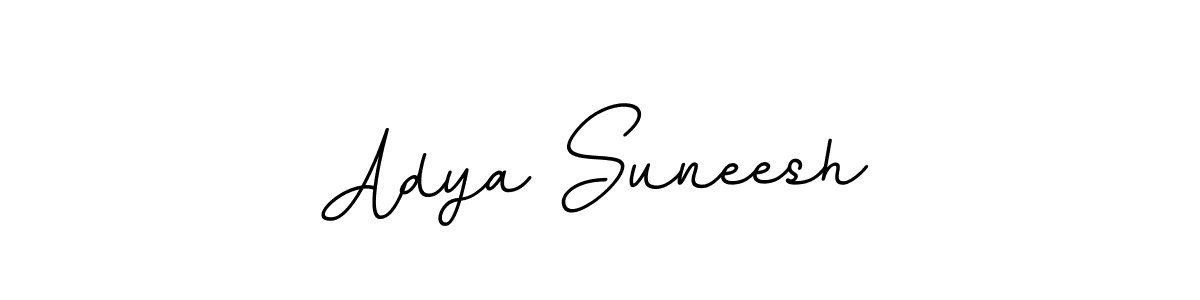 It looks lik you need a new signature style for name Adya Suneesh. Design unique handwritten (BallpointsItalic-DORy9) signature with our free signature maker in just a few clicks. Adya Suneesh signature style 11 images and pictures png