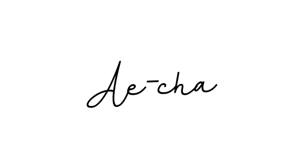 How to make Ae-cha signature? BallpointsItalic-DORy9 is a professional autograph style. Create handwritten signature for Ae-cha name. Ae-cha signature style 11 images and pictures png
