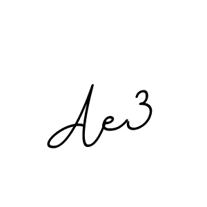 Make a beautiful signature design for name Ae3. With this signature (BallpointsItalic-DORy9) style, you can create a handwritten signature for free. Ae3 signature style 11 images and pictures png