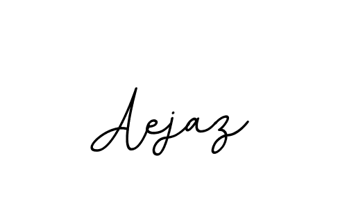 Design your own signature with our free online signature maker. With this signature software, you can create a handwritten (BallpointsItalic-DORy9) signature for name Aejaz. Aejaz signature style 11 images and pictures png