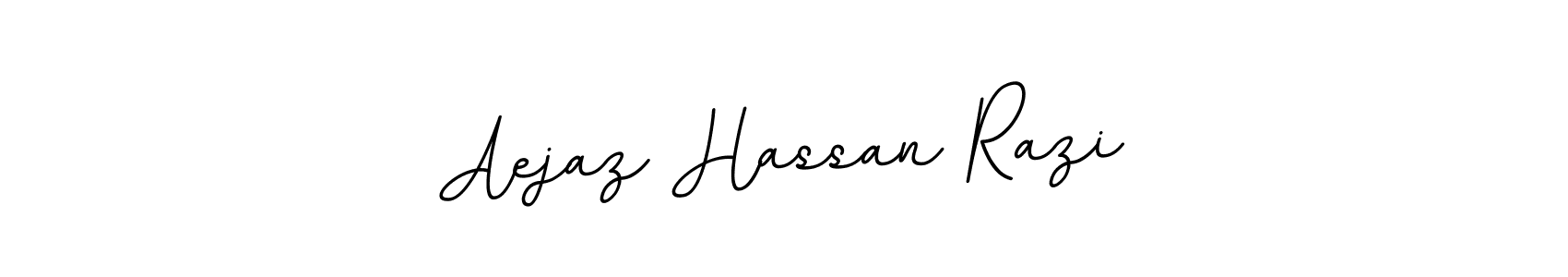 The best way (BallpointsItalic-DORy9) to make a short signature is to pick only two or three words in your name. The name Aejaz Hassan Razi include a total of six letters. For converting this name. Aejaz Hassan Razi signature style 11 images and pictures png