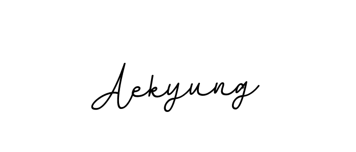 The best way (BallpointsItalic-DORy9) to make a short signature is to pick only two or three words in your name. The name Aekyung include a total of six letters. For converting this name. Aekyung signature style 11 images and pictures png