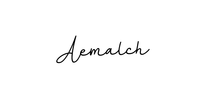 if you are searching for the best signature style for your name Aemalch. so please give up your signature search. here we have designed multiple signature styles  using BallpointsItalic-DORy9. Aemalch signature style 11 images and pictures png