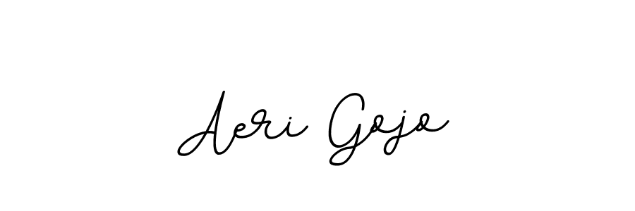 Make a beautiful signature design for name Aeri Gojo. With this signature (BallpointsItalic-DORy9) style, you can create a handwritten signature for free. Aeri Gojo signature style 11 images and pictures png