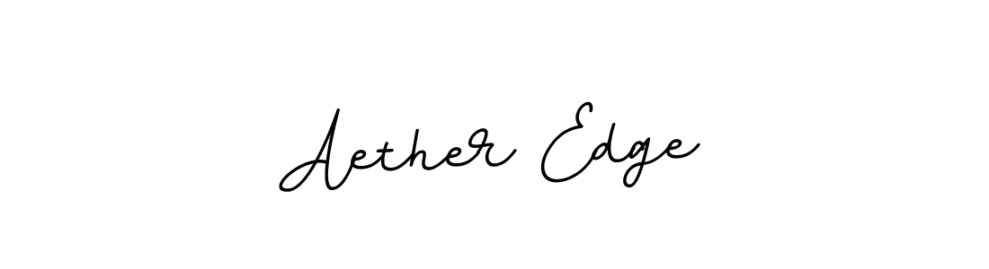 You should practise on your own different ways (BallpointsItalic-DORy9) to write your name (Aether Edge) in signature. don't let someone else do it for you. Aether Edge signature style 11 images and pictures png