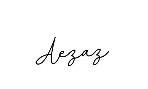 Make a beautiful signature design for name Aezaz. With this signature (BallpointsItalic-DORy9) style, you can create a handwritten signature for free. Aezaz signature style 11 images and pictures png