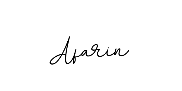 Use a signature maker to create a handwritten signature online. With this signature software, you can design (BallpointsItalic-DORy9) your own signature for name Afarin. Afarin signature style 11 images and pictures png
