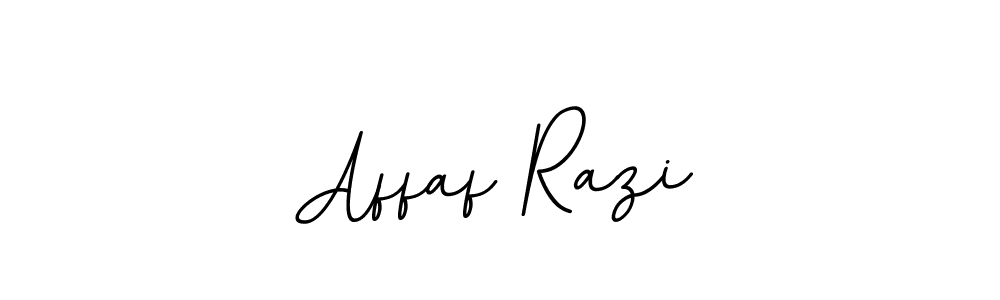It looks lik you need a new signature style for name Affaf Razi. Design unique handwritten (BallpointsItalic-DORy9) signature with our free signature maker in just a few clicks. Affaf Razi signature style 11 images and pictures png