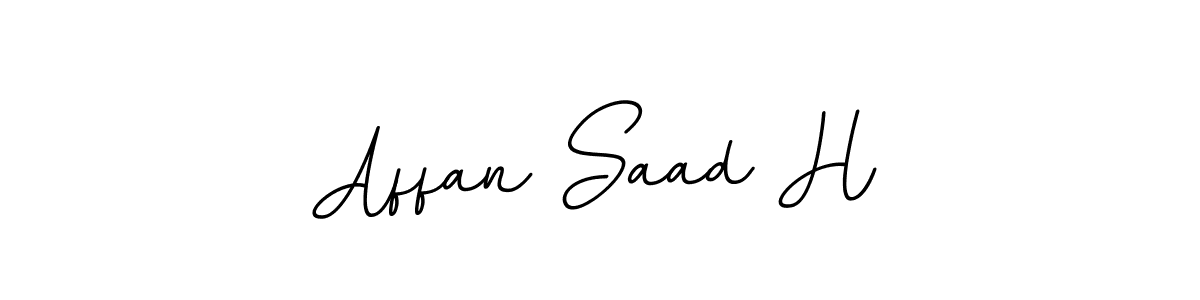 Here are the top 10 professional signature styles for the name Affan Saad H. These are the best autograph styles you can use for your name. Affan Saad H signature style 11 images and pictures png