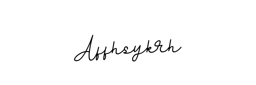 How to make Affhsykrh name signature. Use BallpointsItalic-DORy9 style for creating short signs online. This is the latest handwritten sign. Affhsykrh signature style 11 images and pictures png