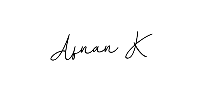 Afnan K stylish signature style. Best Handwritten Sign (BallpointsItalic-DORy9) for my name. Handwritten Signature Collection Ideas for my name Afnan K. Afnan K signature style 11 images and pictures png