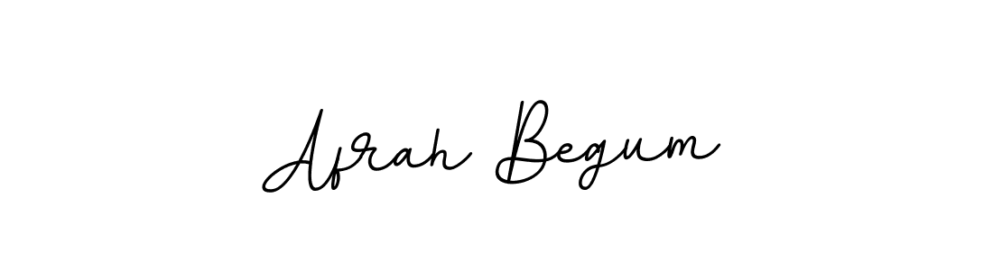 Afrah Begum stylish signature style. Best Handwritten Sign (BallpointsItalic-DORy9) for my name. Handwritten Signature Collection Ideas for my name Afrah Begum. Afrah Begum signature style 11 images and pictures png