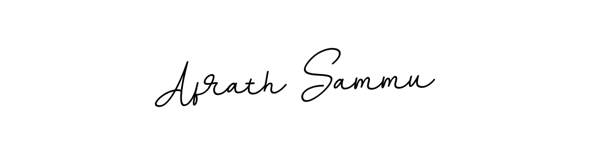 Make a beautiful signature design for name Afrath Sammu. With this signature (BallpointsItalic-DORy9) style, you can create a handwritten signature for free. Afrath Sammu signature style 11 images and pictures png