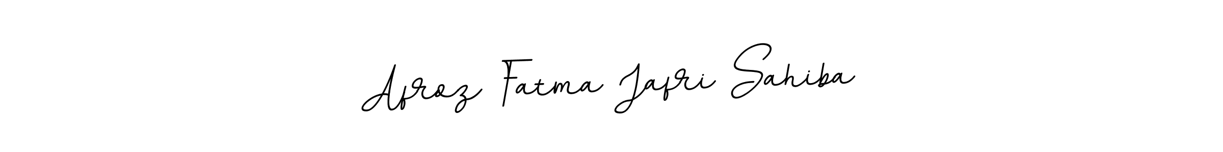 Make a beautiful signature design for name Afroz Fatma Jafri Sahiba. Use this online signature maker to create a handwritten signature for free. Afroz Fatma Jafri Sahiba signature style 11 images and pictures png