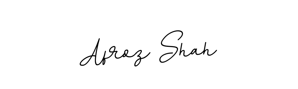How to make Afroz Shah name signature. Use BallpointsItalic-DORy9 style for creating short signs online. This is the latest handwritten sign. Afroz Shah signature style 11 images and pictures png