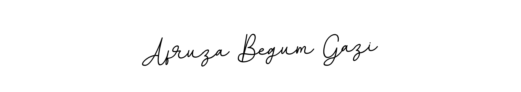 Afruza Begum Gazi stylish signature style. Best Handwritten Sign (BallpointsItalic-DORy9) for my name. Handwritten Signature Collection Ideas for my name Afruza Begum Gazi. Afruza Begum Gazi signature style 11 images and pictures png