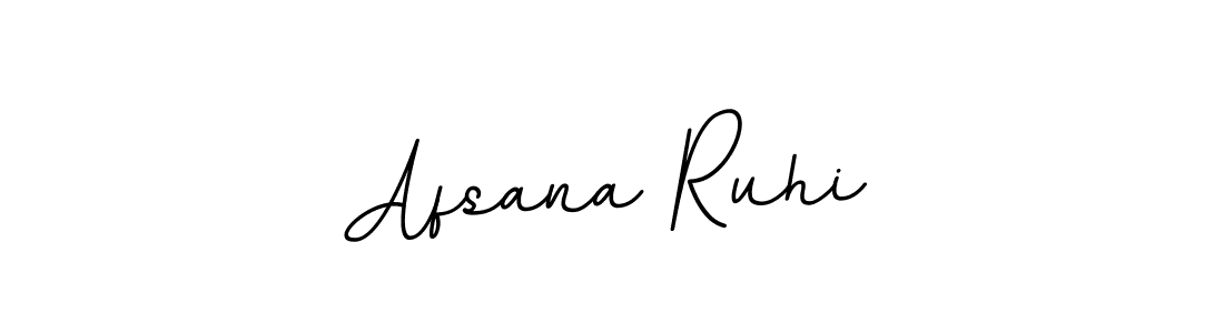 Design your own signature with our free online signature maker. With this signature software, you can create a handwritten (BallpointsItalic-DORy9) signature for name Afsana Ruhi. Afsana Ruhi signature style 11 images and pictures png