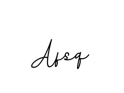 Use a signature maker to create a handwritten signature online. With this signature software, you can design (BallpointsItalic-DORy9) your own signature for name Afsq. Afsq signature style 11 images and pictures png