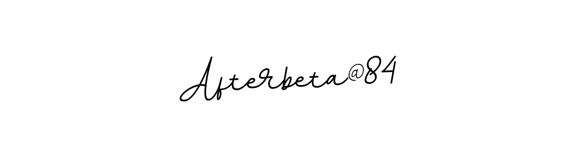 Create a beautiful signature design for name Afterbeta@84. With this signature (BallpointsItalic-DORy9) fonts, you can make a handwritten signature for free. Afterbeta@84 signature style 11 images and pictures png