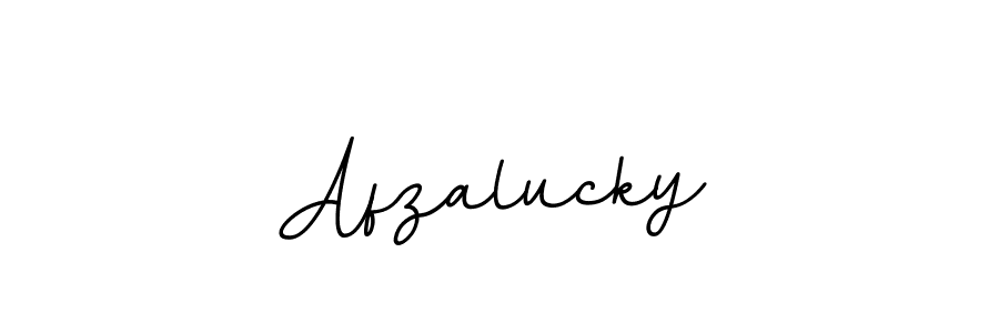 Afzalucky stylish signature style. Best Handwritten Sign (BallpointsItalic-DORy9) for my name. Handwritten Signature Collection Ideas for my name Afzalucky. Afzalucky signature style 11 images and pictures png