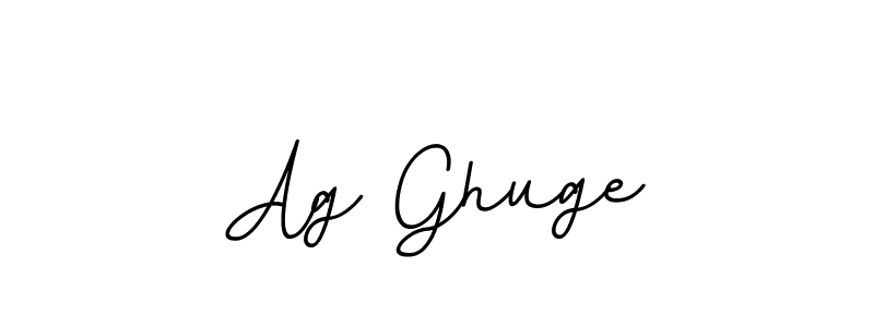 Make a beautiful signature design for name Ag Ghuge. Use this online signature maker to create a handwritten signature for free. Ag Ghuge signature style 11 images and pictures png