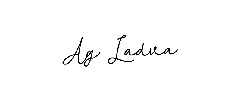 You should practise on your own different ways (BallpointsItalic-DORy9) to write your name (Ag Ladva) in signature. don't let someone else do it for you. Ag Ladva signature style 11 images and pictures png
