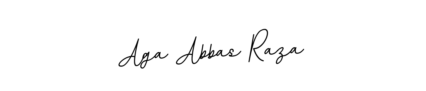 You should practise on your own different ways (BallpointsItalic-DORy9) to write your name (Aga Abbas Raza) in signature. don't let someone else do it for you. Aga Abbas Raza signature style 11 images and pictures png