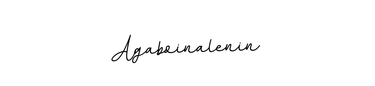 This is the best signature style for the Agaboinalenin name. Also you like these signature font (BallpointsItalic-DORy9). Mix name signature. Agaboinalenin signature style 11 images and pictures png