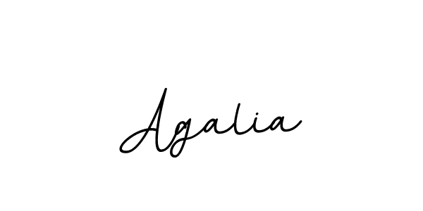 Similarly BallpointsItalic-DORy9 is the best handwritten signature design. Signature creator online .You can use it as an online autograph creator for name Agalia. Agalia signature style 11 images and pictures png