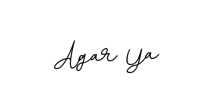 You can use this online signature creator to create a handwritten signature for the name Agar Ya. This is the best online autograph maker. Agar Ya signature style 11 images and pictures png