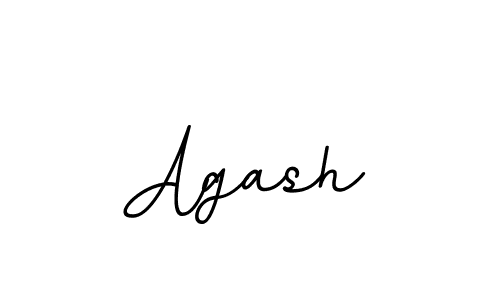 Use a signature maker to create a handwritten signature online. With this signature software, you can design (BallpointsItalic-DORy9) your own signature for name Agash. Agash signature style 11 images and pictures png