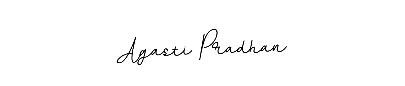 Use a signature maker to create a handwritten signature online. With this signature software, you can design (BallpointsItalic-DORy9) your own signature for name Agasti Pradhan. Agasti Pradhan signature style 11 images and pictures png