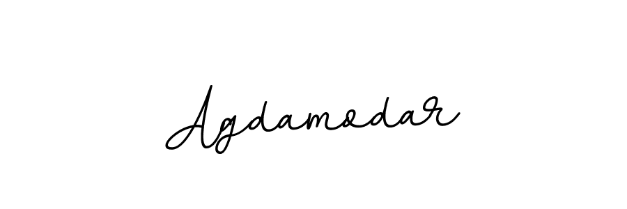 How to make Agdamodar signature? BallpointsItalic-DORy9 is a professional autograph style. Create handwritten signature for Agdamodar name. Agdamodar signature style 11 images and pictures png