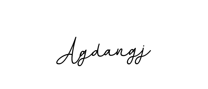 if you are searching for the best signature style for your name Agdangj. so please give up your signature search. here we have designed multiple signature styles  using BallpointsItalic-DORy9. Agdangj signature style 11 images and pictures png