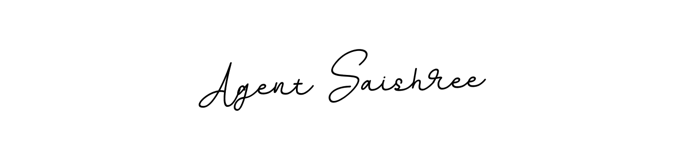 It looks lik you need a new signature style for name Agent Saishree. Design unique handwritten (BallpointsItalic-DORy9) signature with our free signature maker in just a few clicks. Agent Saishree signature style 11 images and pictures png