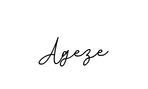 Ageze stylish signature style. Best Handwritten Sign (BallpointsItalic-DORy9) for my name. Handwritten Signature Collection Ideas for my name Ageze. Ageze signature style 11 images and pictures png