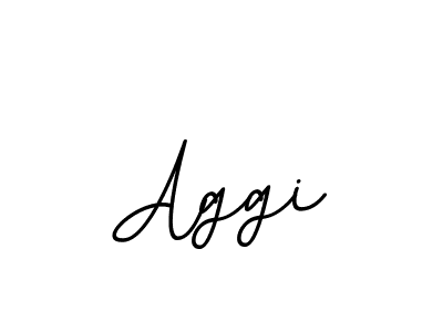 Create a beautiful signature design for name Aggi. With this signature (BallpointsItalic-DORy9) fonts, you can make a handwritten signature for free. Aggi signature style 11 images and pictures png