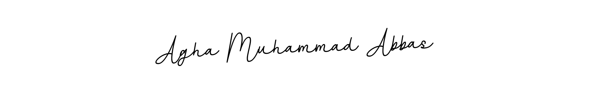 Agha Muhammad Abbas stylish signature style. Best Handwritten Sign (BallpointsItalic-DORy9) for my name. Handwritten Signature Collection Ideas for my name Agha Muhammad Abbas. Agha Muhammad Abbas signature style 11 images and pictures png