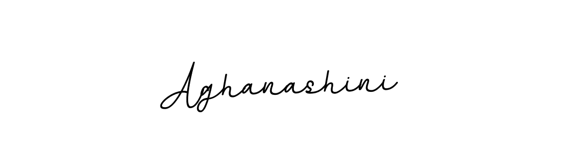 How to make Aghanashini name signature. Use BallpointsItalic-DORy9 style for creating short signs online. This is the latest handwritten sign. Aghanashini signature style 11 images and pictures png