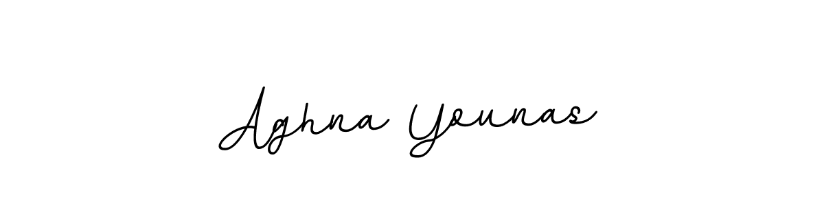 Also we have Aghna Younas name is the best signature style. Create professional handwritten signature collection using BallpointsItalic-DORy9 autograph style. Aghna Younas signature style 11 images and pictures png