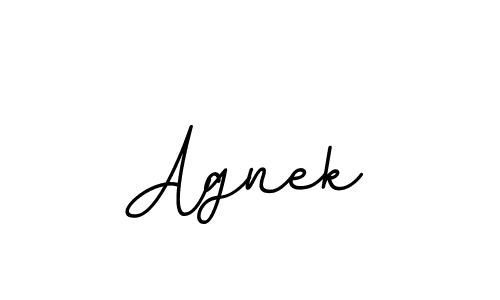 Create a beautiful signature design for name Agnek. With this signature (BallpointsItalic-DORy9) fonts, you can make a handwritten signature for free. Agnek signature style 11 images and pictures png