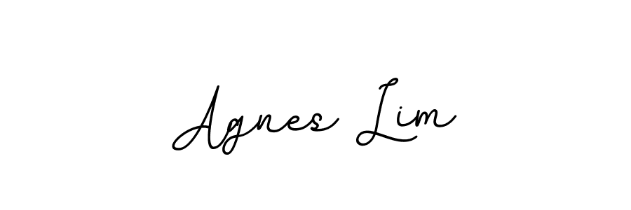 It looks lik you need a new signature style for name Agnes Lim. Design unique handwritten (BallpointsItalic-DORy9) signature with our free signature maker in just a few clicks. Agnes Lim signature style 11 images and pictures png