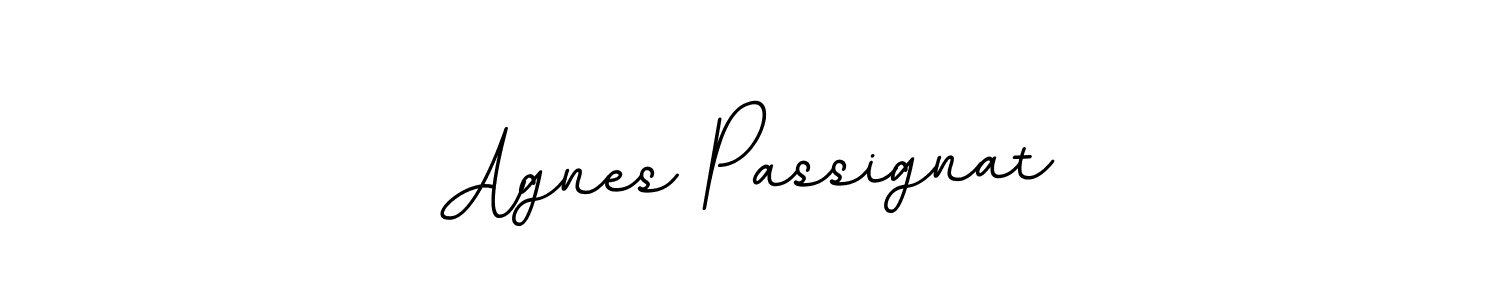 How to make Agnes Passignat signature? BallpointsItalic-DORy9 is a professional autograph style. Create handwritten signature for Agnes Passignat name. Agnes Passignat signature style 11 images and pictures png